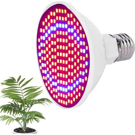 Lampes de culture de plantes éclairage de plantes pour la maison jardin extérieur, luminaires à effet de serre à spectre complet 200LED