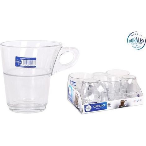 6 Tazas 22 cl - Caprice - Duralex