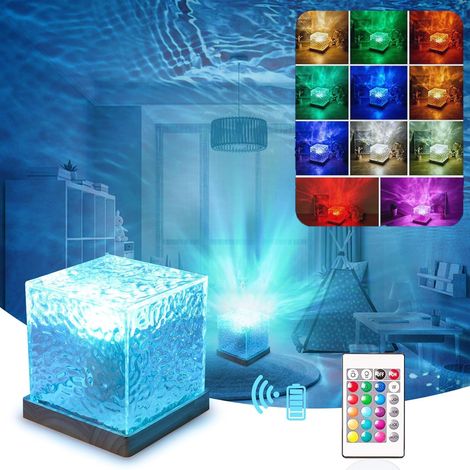 Nordlichter Lampe, RGB 16 Colors 30 Modes LED Nachtlicht Projektor Licht, Polarlichter Lampe mit Fernbedienung, Aurora Nordlicht Projektor für Schlafzimmer Wohnzimmer (Mit APP-Funktion) (1/5)