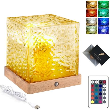 Lampe LED Projecteur Ciel Étoilé 16 Couleurs Rechargeable Veilleuse Ambiance Galaxy Sunset avec jardin terrasse extérieur (1/5)
