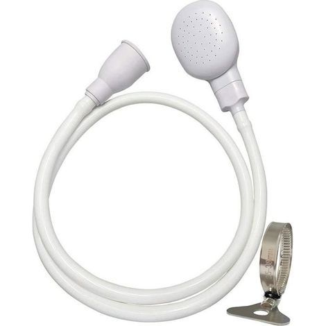 Soffione doccia con raccordo universale per lavabo, tubo flessibile per spruzzare acqua per animali domestici, rubinetto universale (1/5)