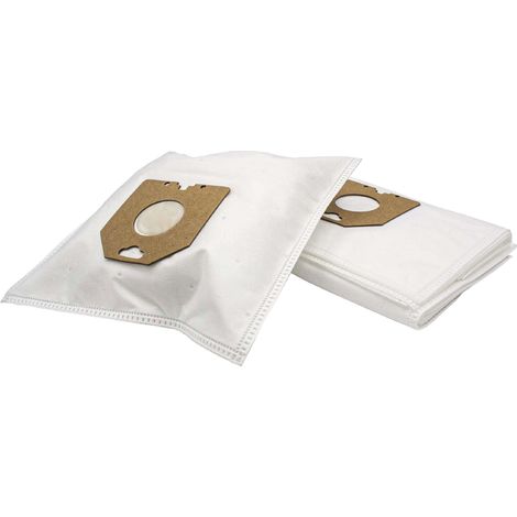 vhbw 10x bolsa compatible con Philips TC 400 - TC 999, TC Exclusive, T 300 - T 800 aspiradora - 31 cm x 26 cm blanco