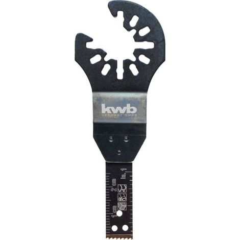 KWB UNIVERSEL LAME POUR SCIE PLONGEANTE 10 MM BATTERIE TOP, NOIR, 709250 (1/4)