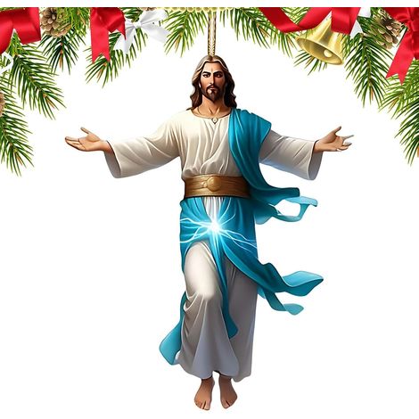 Décoration de Noël Jésus 2D en acrylique (1/5)