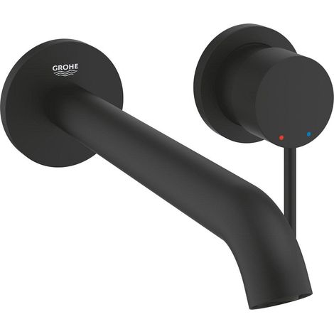 GROHE 29 193 KF1 ESSENCE Monomando Lavabo Mural Tamaño L Negro - ref: 29 193 KF1 (1/2)