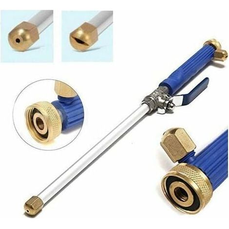 Jet Power Washer High Pressure Water Gun Pistolet a Eau Pression Avec Buse Lance à pour Tuyau d'Arrosage (1/5)