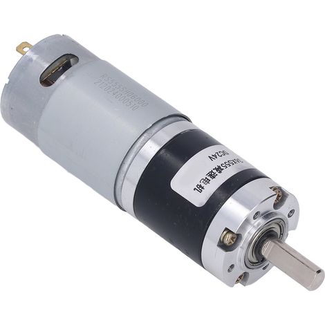 Motoréducteur à vis sans fin auto-bloquant 24V CC bidirectionnel haut couple 700mA 36X555 300 tr/min (1/5)