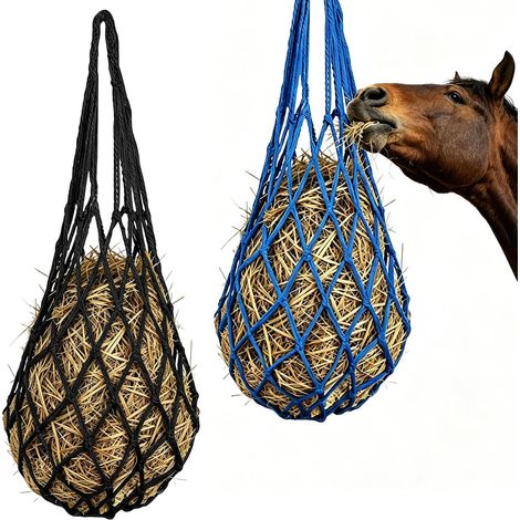 Filet a Foin,2 Pcs Filets à Foin pour Chevaux,Filet à Fourrage (1/5)