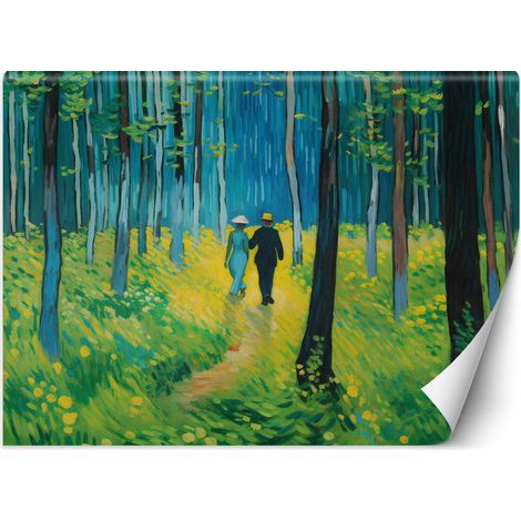 Fototapete Ehepaar im Wald - V. van Gogh 100x70 cm (1/5)
