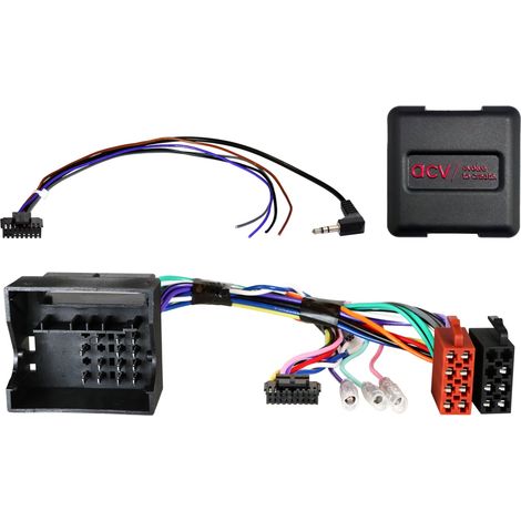 Adaptador de volante para modelos Skoda Quadlock Multilead Audience OEM HU