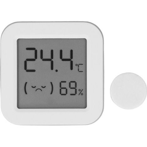 Capteur d'hygromètre de thermomètre WiFi pour moniteur d'humidité de température à distance numérique Bluetooth sans fil intelligent Tuya (1/5)