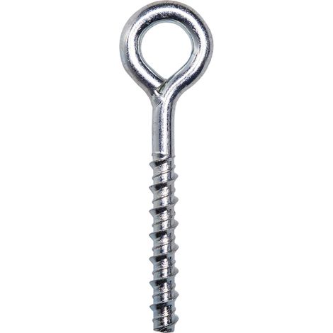 Jcp Fixings Eye Bolts Bzp - 6/8 x 50mm - Box of 50