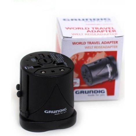 GRUNDIG ADATTATORE UNIVERSALE 4IN1 DA VIAGGIO EU USA UK AUS (1/3)
