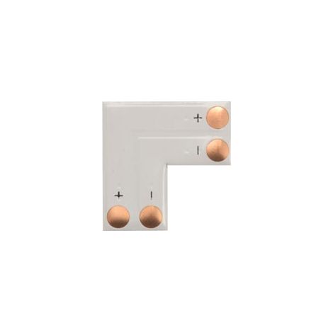 Connettore per circuito flessibile - a forma di "l" - 1 colore - 8 mm