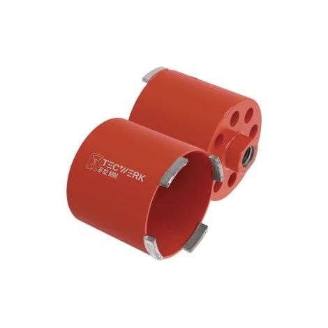 Dosensenker PROFI D.68mm Longueur de travail 62mm Longueur totale 90mm brasée TECWERK (1/2)