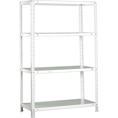 Simonrack Comfort Superplus 4 Metallregale weiß robust