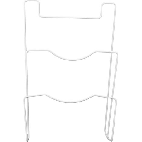 Lot en Fer Forgé Support de Couvercle de Casserole et Planche à Découper pour Porte de Placard, Organisateur de Cuisine pour Rangement de Batterie de Cuisine (1/5)