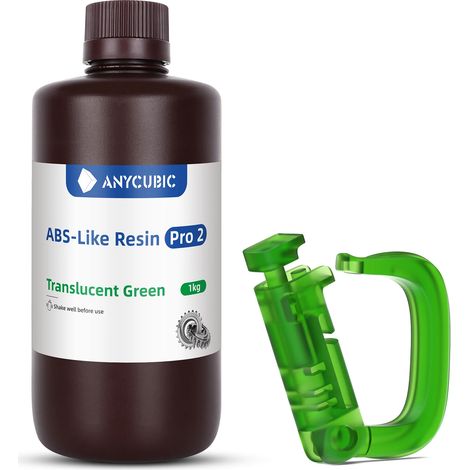Anycubic Abs-like Pro 2 Verde translúcido 1 kg (1/5)