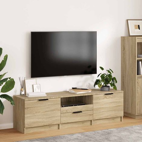 TV-Schrank Sonoma-Eiche 140 x 35 x 40 cm Holzwerkstoff