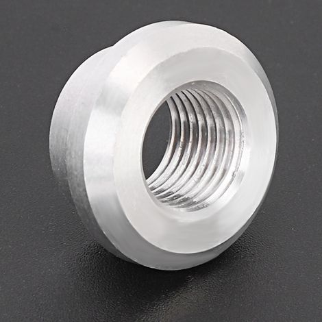 Adaptateur de capteur à bouchon en aluminium à souder, filetage interne 1/4 NPT (1/5)