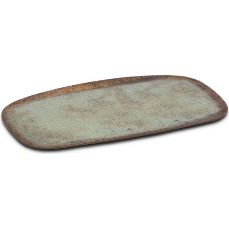 Plat Ovale en Mélaminé Collection Linen 28 x 15 cm - Pujadas
