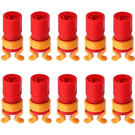 Ensemble de 10 porte-vis, attaches, clips pour fils, manchons de fixation en plastique, outil de travail du bois (1/5)