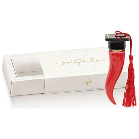 Cupido&Co. Cornetto con Tocco e Nappa H 110 Mm Rosso