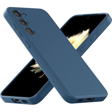 Étui pour Samsung Galaxy S23 5G, Silicone Lite, bleu marine (1/5)