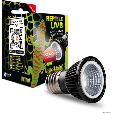 Bombilla Exo Terra Spot LED UVB - 3W