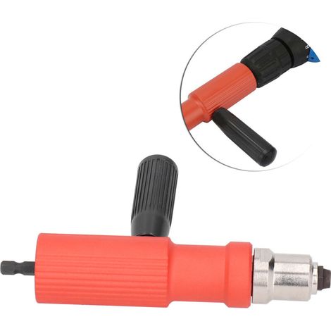 Adaptateur Électrique pour Perceuse – Outil de Rivetage pour Écrous et Rivets, Kit Complet pour Assemblage Métallique (1/3)