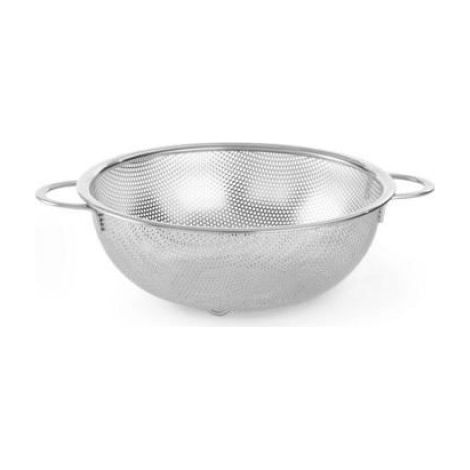 Passoire - Acier Inoxydable - Sur Pied Avec 2 Poignées - Diamètre 23,5 cm - Hauteur 8,5 cm - 1 Pièce (1/4)