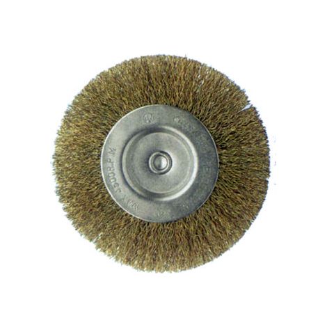 Bellota Rundbürste 50807 60 Brico Messing gewellter Draht