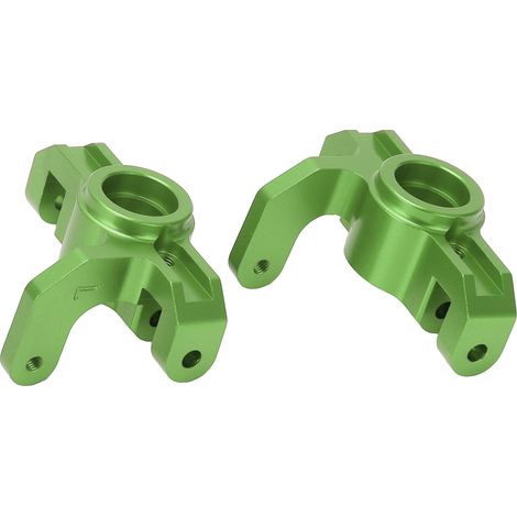 Satz mit 2 Aluminium-Lenkarmen für LOSI Lasernut U4 Tenacity 1/10 RC-Car, grüne Farbe (1/5)