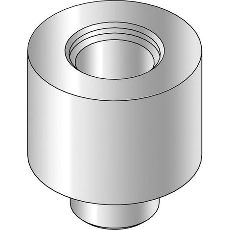 KWC Verlängerungsadapter, AQUALINE-S, 30 mm, für Wandventil Hydr, Stapelbar (1/2)