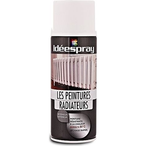 Bombe de peinture - ADEA - Sinto - Mat blanc - 400 ml - Spécial radiateur