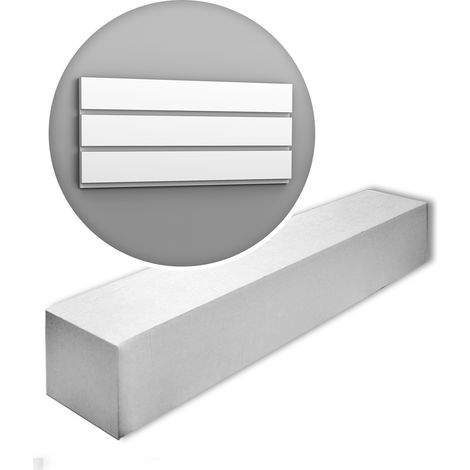 Orac Decor W116-box MODERN BAR XL 1 Scatola 6 pezzi 3D Rivestimento murale  12 m