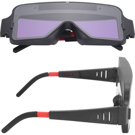 Lunettes de soudure auto-obscurcissantes YZ04 pour soudage à l'arc et TIG, protection oculaire professionnelle.