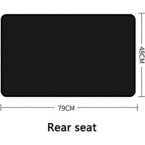 Pare-soleil magnétique pour voiture, protection UV, rideau pare-soleil pour vitres latérales, film de protection solaire pour l'été, siège arrière (1/5)