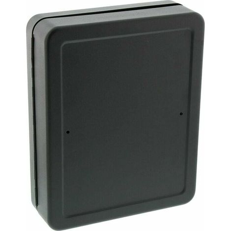 Cassetta portachiavi con combinazione a 36 bit nera, cassetta portachiavi montata a parete, armadietto portaoggetti per auto, cassetta portachiavi con serratura e codice digitale (1/4)