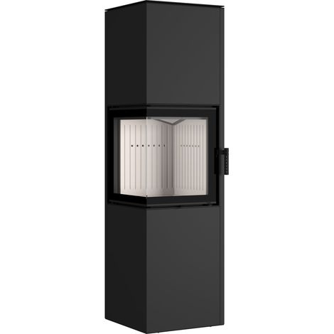 Poêle à bois PIXEL XXL noir (1/4)