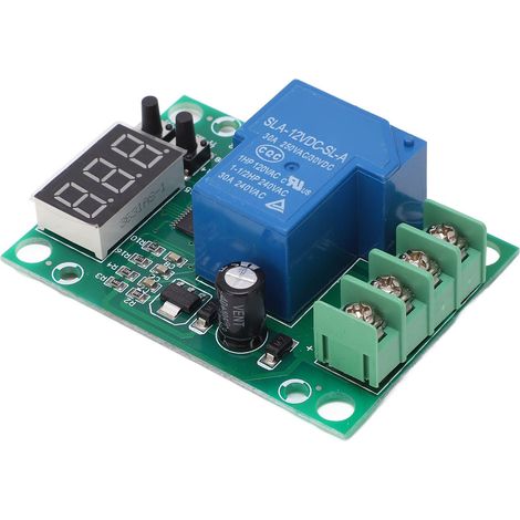 Batterielademodul mit Digitalanzeige, korrosionsbeständiges, langlebiges Ladesteuermodul, 12 V (1/5)