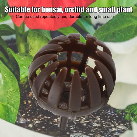 Lot de 100 boîtes-paniers réutilisables et portables pour engrais, idéales pour les bonsaïs et les fleurs (grand format). (1/5)