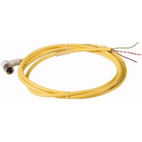 Câble de liaison 3p AC couplage M12 version coudé extrémité libre L 5m EATON CSAR3F3CY2205