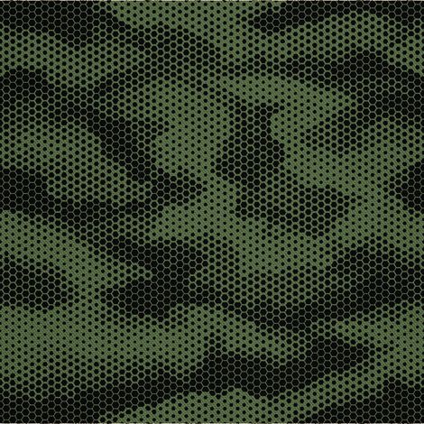 Telas decorativas Oxford para exteriores - Diseño de camuflaje en negro y verde (1/5)