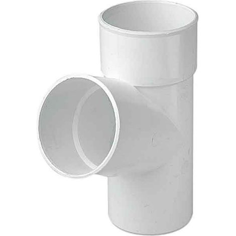 Te Bajante Macho Hembra Ø100 BT16GT PVC Canalón JIMTEN