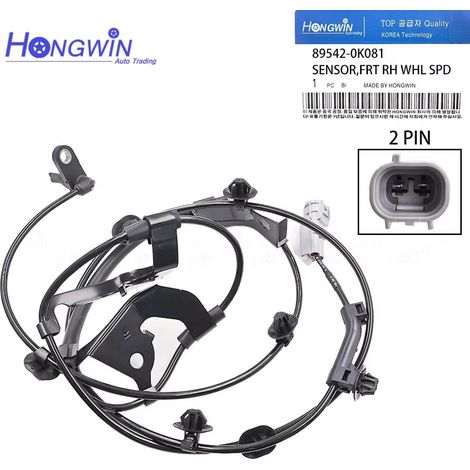 Applicable aux capteurs ABS Toyota 89545-0K240 et 89546-0K240 (1/4)