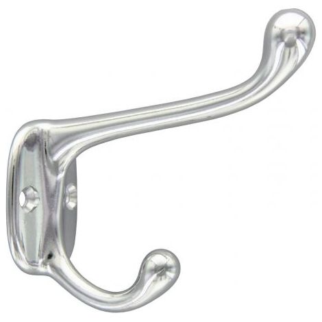 APPENDIABITI CLASSIC 78X75 MM OTTONE CROMATO 10 PZ