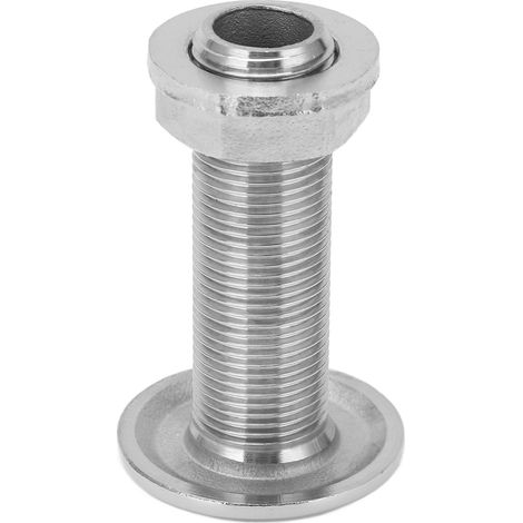 Raccord traversant marin, 3/8 pouce, acier inoxydable 316, universel (1/5)