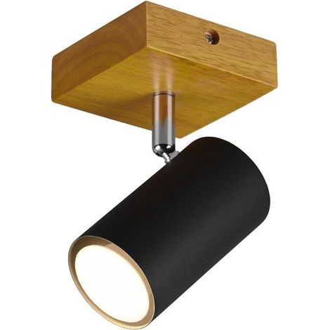 Spot da Interno a Led in Metallo Nero Opaco