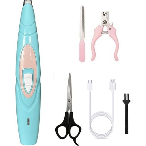 Tondeuse électrique pour chiens, tondeuse professionnelle pour poils de pattes d'animaux, toilettage canin, coupe de chiens-AquaForge (1/5)